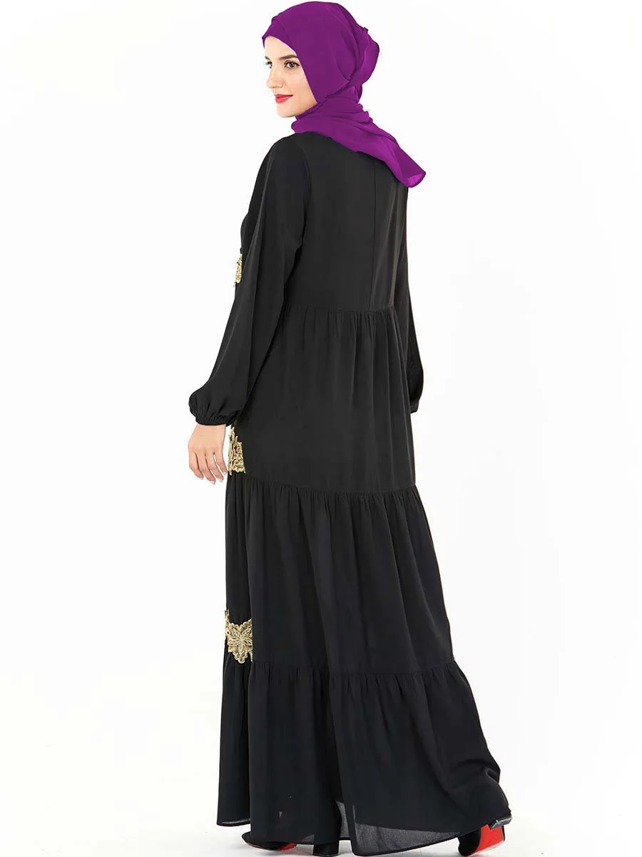 Abaya платье большой размер марокканский кафтан модное простое женское вышитое