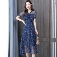 2021 spring modified cheongsam dress womens summer dress young rich ladys daily skinny dress