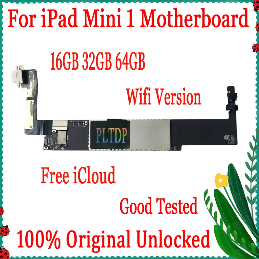 Хорошо работающая материнская плата для Ipad mini1 wifi и 3G версия разблокированная