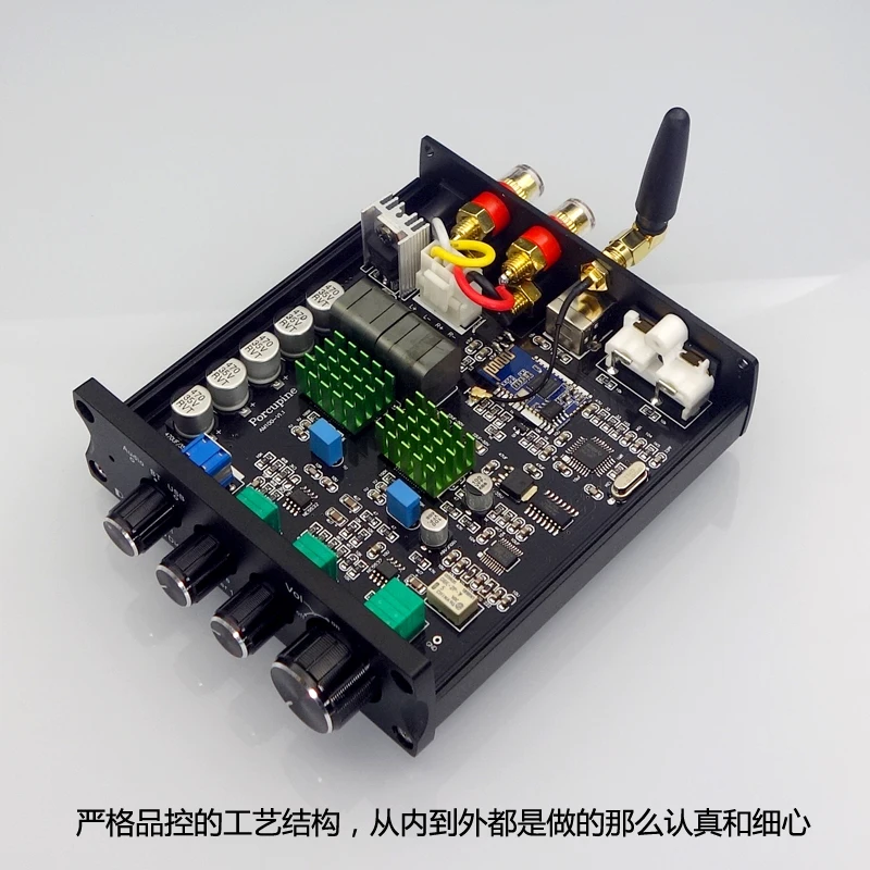 HIFIDIY LIVE A10 HiFi 2 0 полный цифровой аудио усилитель мощности 100 Вт Bluetooth 5 независимое