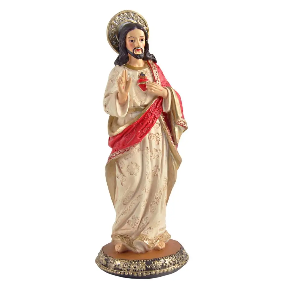 Католические религиозные фигурки Статуэтка из смолы элемент Иисуса Дева Мария