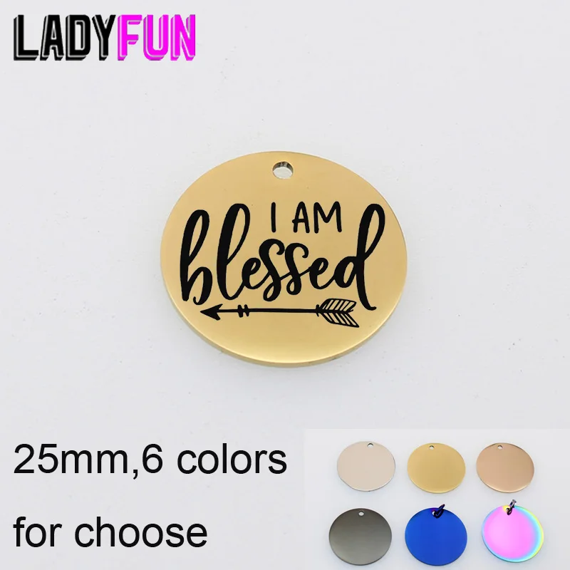 

10 шт., подвески из нержавеющей стали с лазером