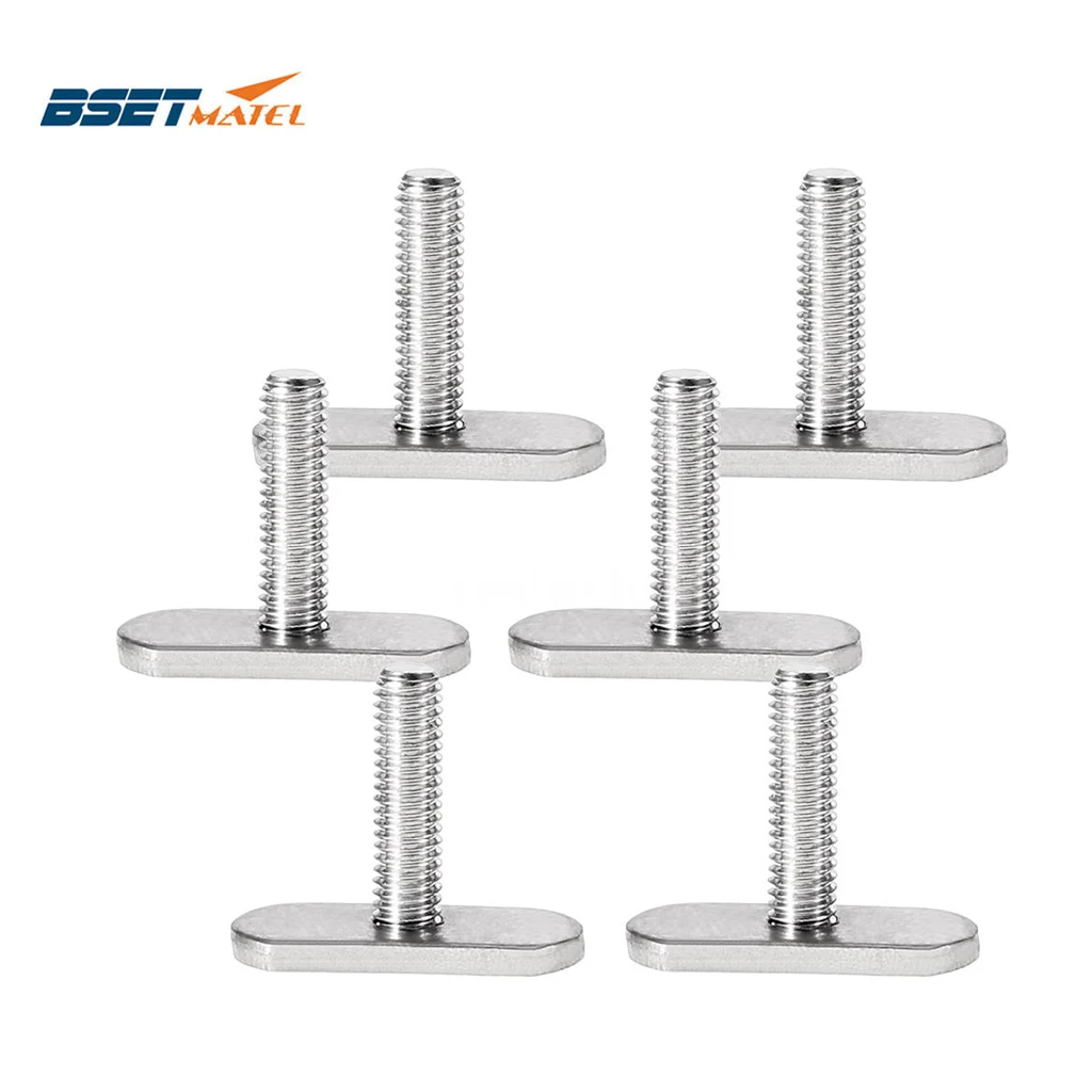 

Outdoor Mini Water-Skiing Tool Stainless Steel 316 Kayak Screws Rail Track Nuts Canoe Boat Accessories Rails Bolts Fishing Parts