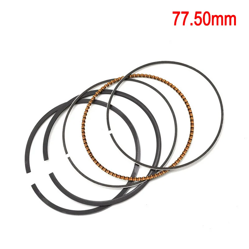 77.50mm Rings Мотоцикл STD~+ 100 77 мм~ 78 мм комплект поршневых колец для YAMAHA YZ250F WR250F YZ250 WR250 yz WR 250 F 250R 2001 2002 5NL-11631-00-00 - Цвет: 77.50mm Rings
