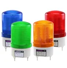 Вращающийся светодиодный стробоскоп сигнальная лампа светильник Сиренажелтыйсинийкрасный зеленый светодиодный предупреждающий светильник отсутствует Голосовая 12V 24V 110V 220V