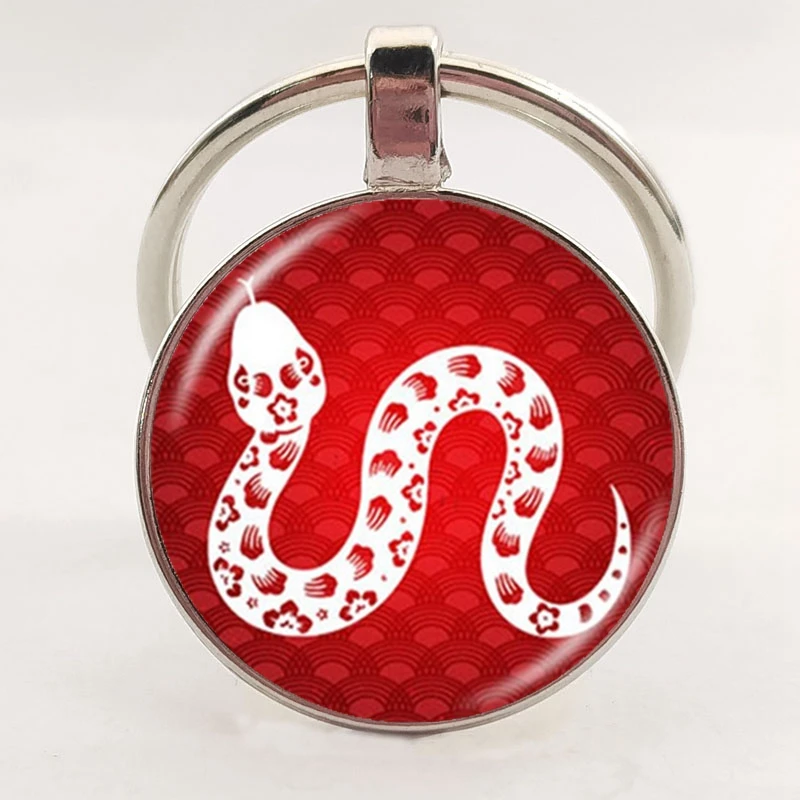 Лидер продаж! винтажный брелок с изображением китайского зодиака год крыс ковбой