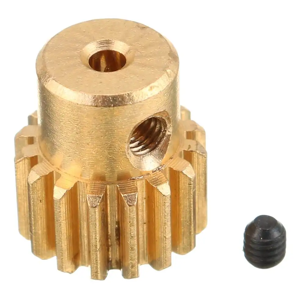 

SG 1603 1604 UDIRC 1601 RC Car Spare Copper Motor Gear 16T 0.6M 1603-036 Remote Control Vehicle Accessories Model Parts