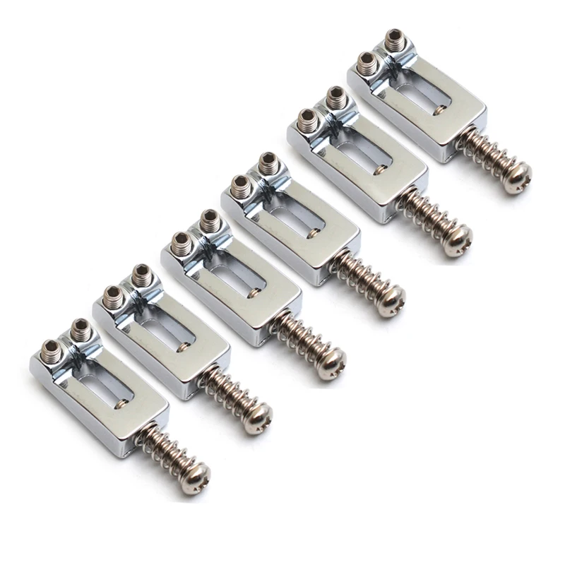 6 шт./компл. выгнутые Тип электрогитары с тремоло-Бридж строка седла 20 5*10 5 мм