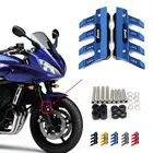 Аксессуары для мотоциклов YAMAHA FZ6 Fazer FZ-6 S2 Fazer CNC, брызговик, боковая защита, переднее крыло, противоударный слайдер