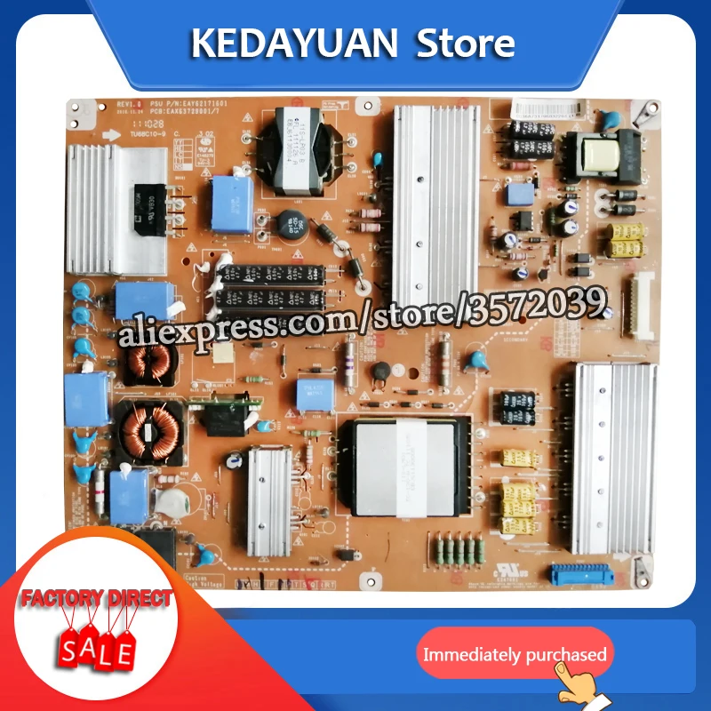 Бесплатная доставка 100% протестированная плата питания для LG 42LV3600 CB EAY62171601