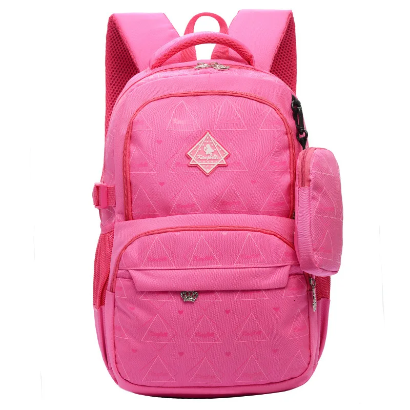 orthopedic fashion print children 2023 school bags With pencil case for teen girls Waterproof school backpack kids backpacks