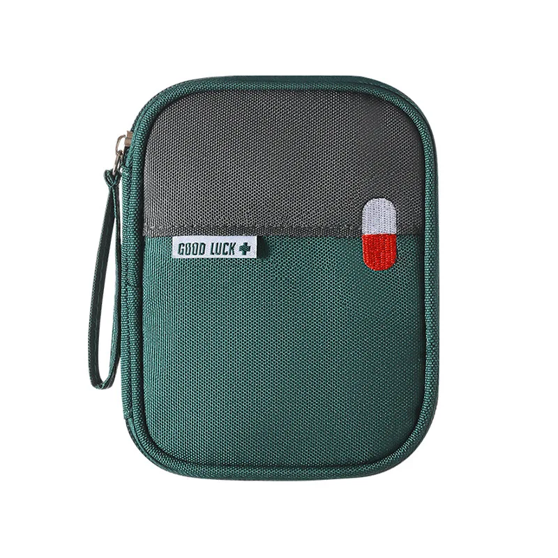 

Portable Cloth Medicine Bag Travel Stock Box Outdoor Business Trip Portable Medicine Storage Box