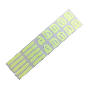 Наклейки на окна автомобиля светящиеся флуоресцентные наклейки для BMW 1 2 3 4 5 6 7