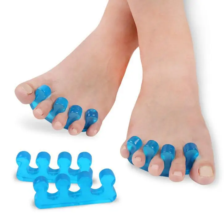 

Soft Silicone Gel Toe Separator Straightener Flexible Finger Spacer Form For Manicure Corrector Hallux Valgus Relief Foot Care