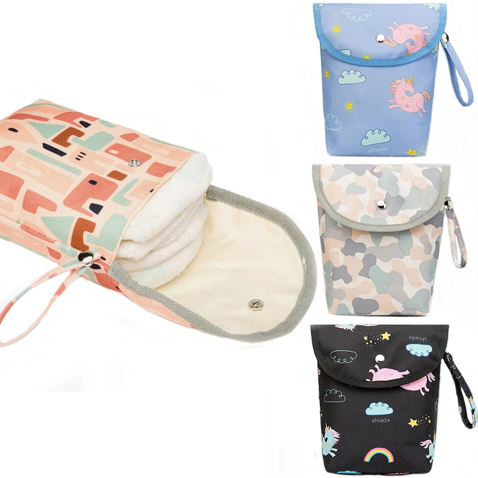 Детские сумки для подгузников многоразовые модные водонепроницаемые пеленки