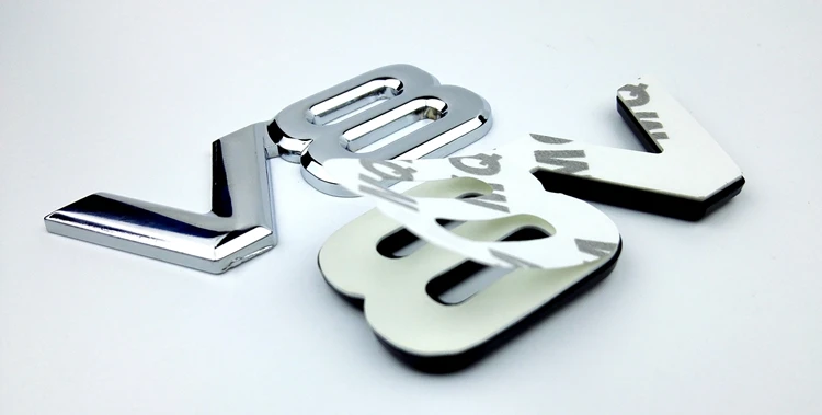 5X контрольный инструмент автомобильных металлических сплавов 3D V8 логотип