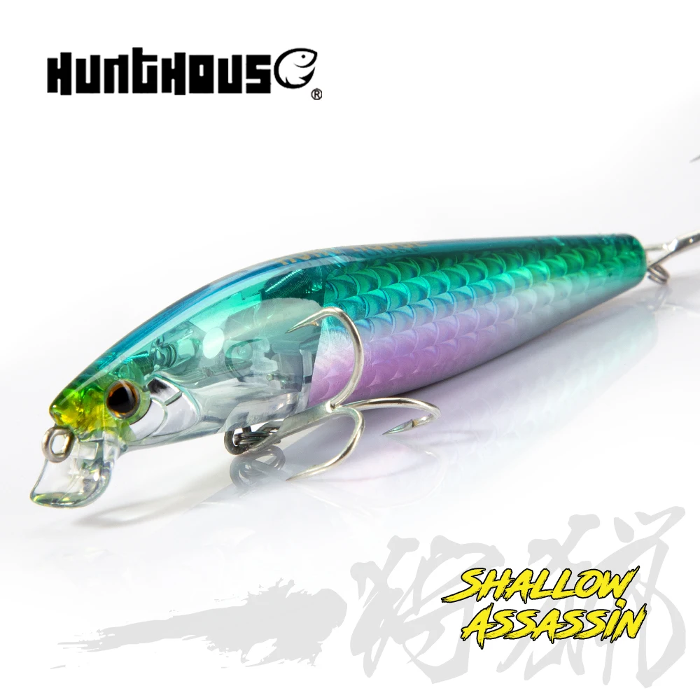 Hunthouse Minnow приманки искусственные плавающие воблеры рыболовные 90 мм/15 г