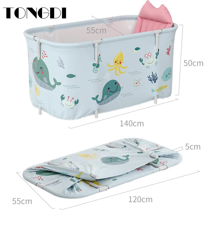 Экологичная Складная 140 см Ванна тканевый кронштейн для взрослых изолированный