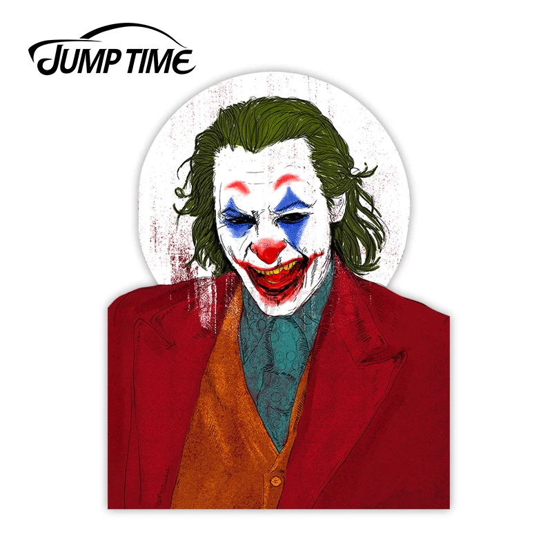Время скачка для позитивной улыбки Джокер стиль JDM бампер графика грузовика