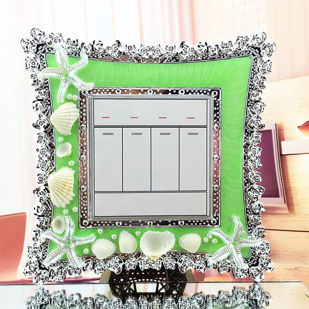 Панель переключателя для дома квадратный переключатель настенный светильник