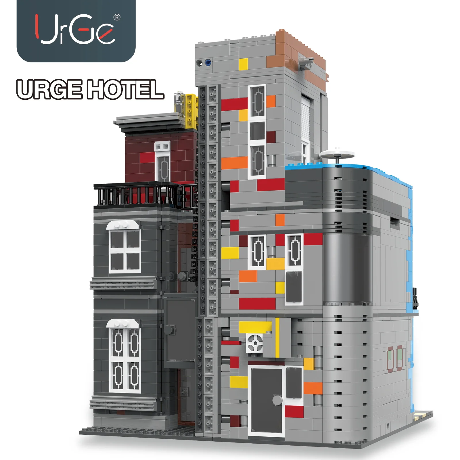 4143 шт. Детский конструктор MOC уличный вид|Блочные конструкторы| |