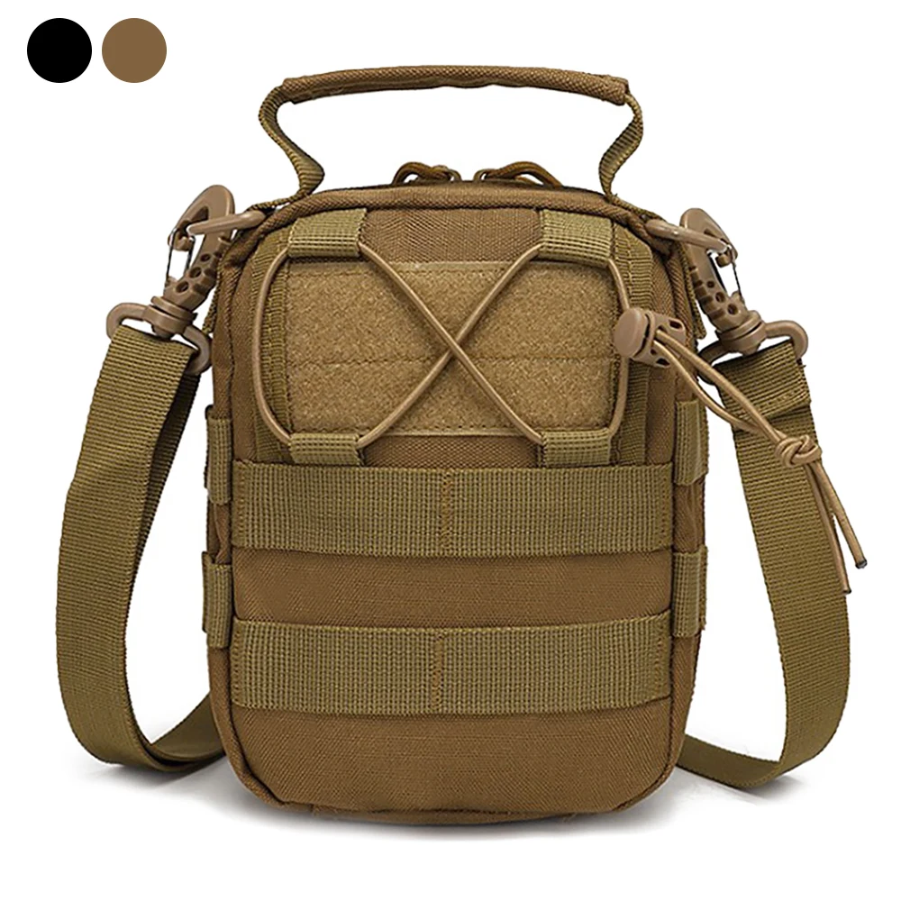 

Tactical Molle Bag EDC Tool Waist Bag Military Medical First Aid Bag Accessory Pouches for Outdoor Camping Hunting Shoulder Bag