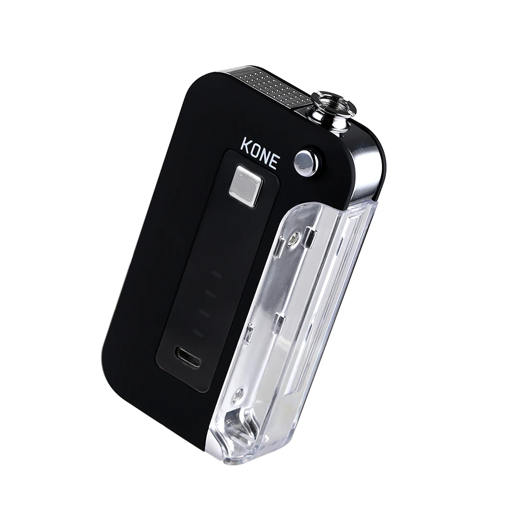 Vapor KONE Box Mod 900 мАч 510 батарея с регулируемым напряжением функция предварительного нагрева для CBD толстые масляные картриджи распылитель Vape Kit