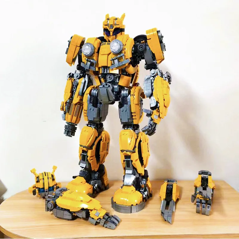 Высокотехнологичный Новый 3500 шт. супер робот-трансформер Optimus деформация главные