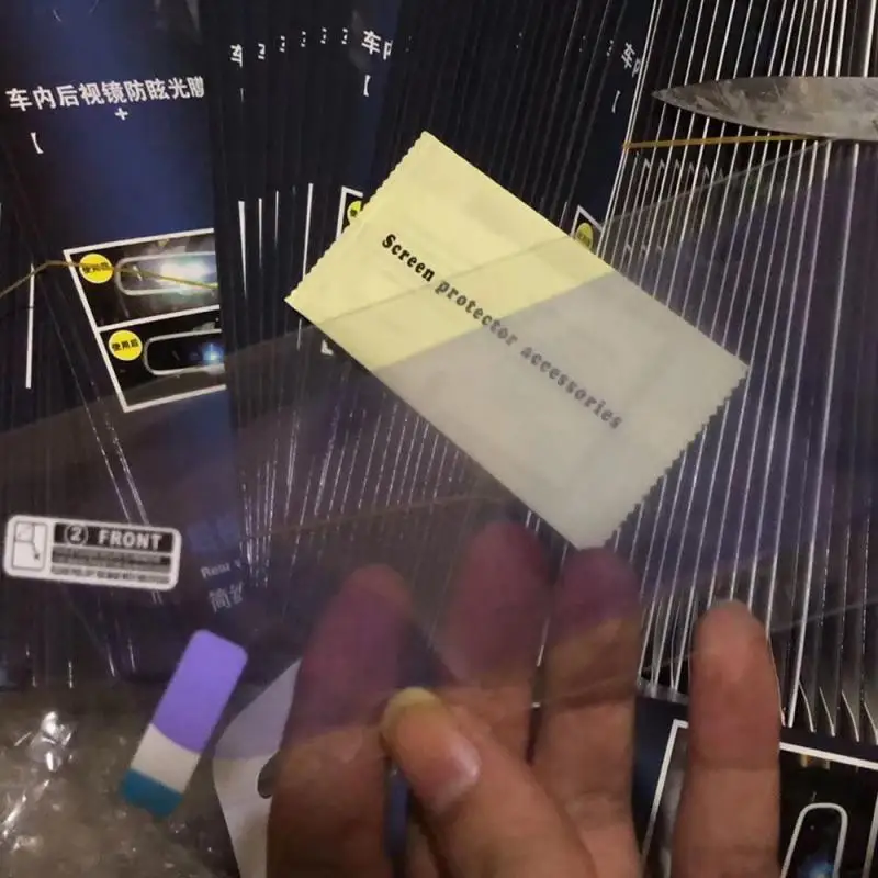 Новая пленка на зеркало заднего вида автомобиля HD Nano противотуманная