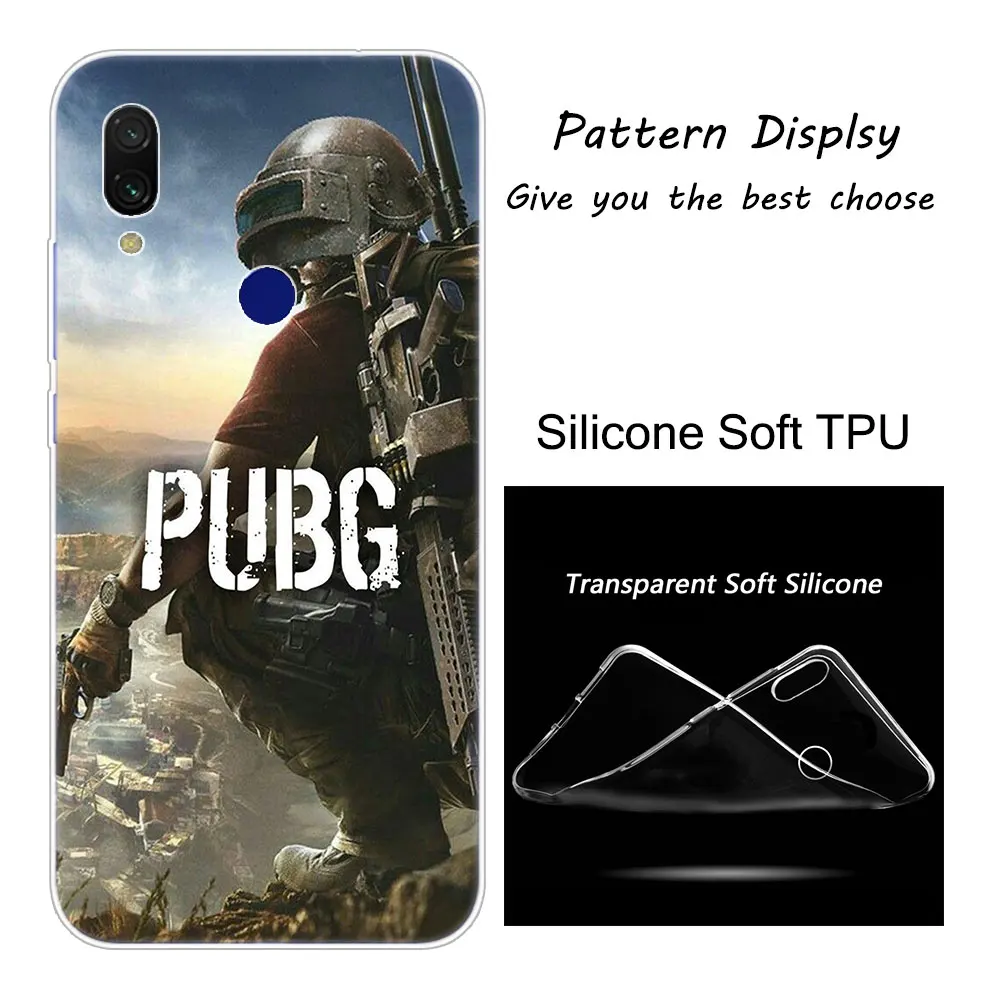 006 Горячие PUBG игры мягкий силиконовый чехол для Xiaomi Redmi K20 Pro 8 8A 7 7A 6 6A 5 Plus S2 Note 8 iPhone 7 6 Plus 5 iPad Pro 4 4X Модный чехол с принтом" - Цвет: 006