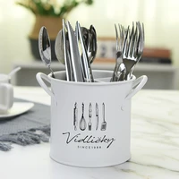 kitchen storage bucket for pot spoon chopsticks holder spoon pot clip box tableware utensil container restaurant tableware