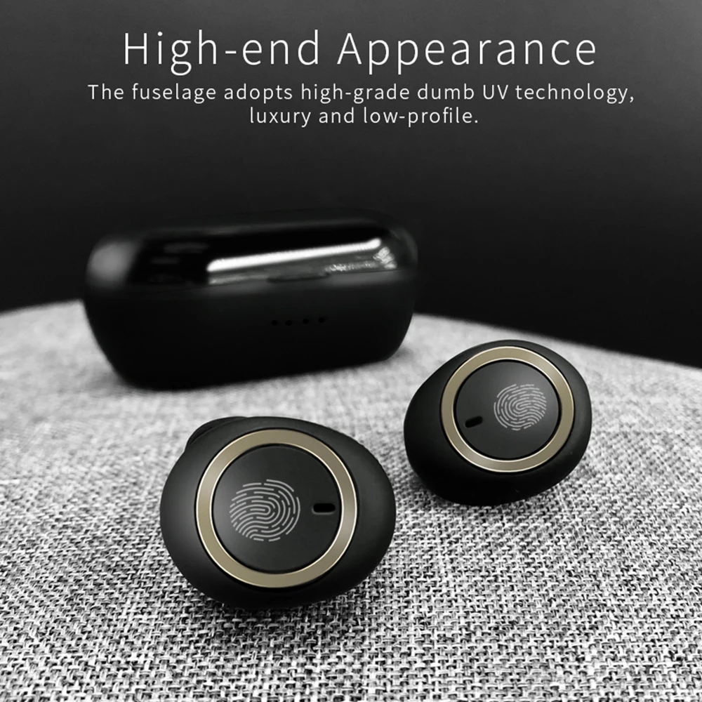 Mini V5.0 Bluetooth Wireless Headphones TWS Earphone HiFi Bass Earbuds Ear Buds Stereo Headset with Mic | Электроника