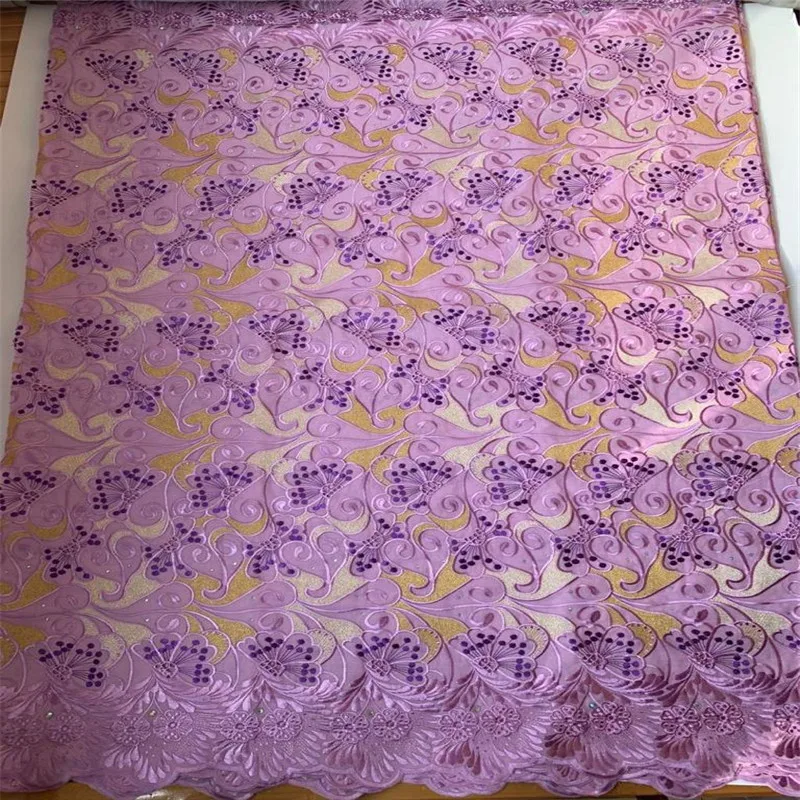 

5 yard Swiss lace fabric latest Dry lace embroidery African 100% cotton fabrics Swiss voile lace popular Dubai style 7L011701