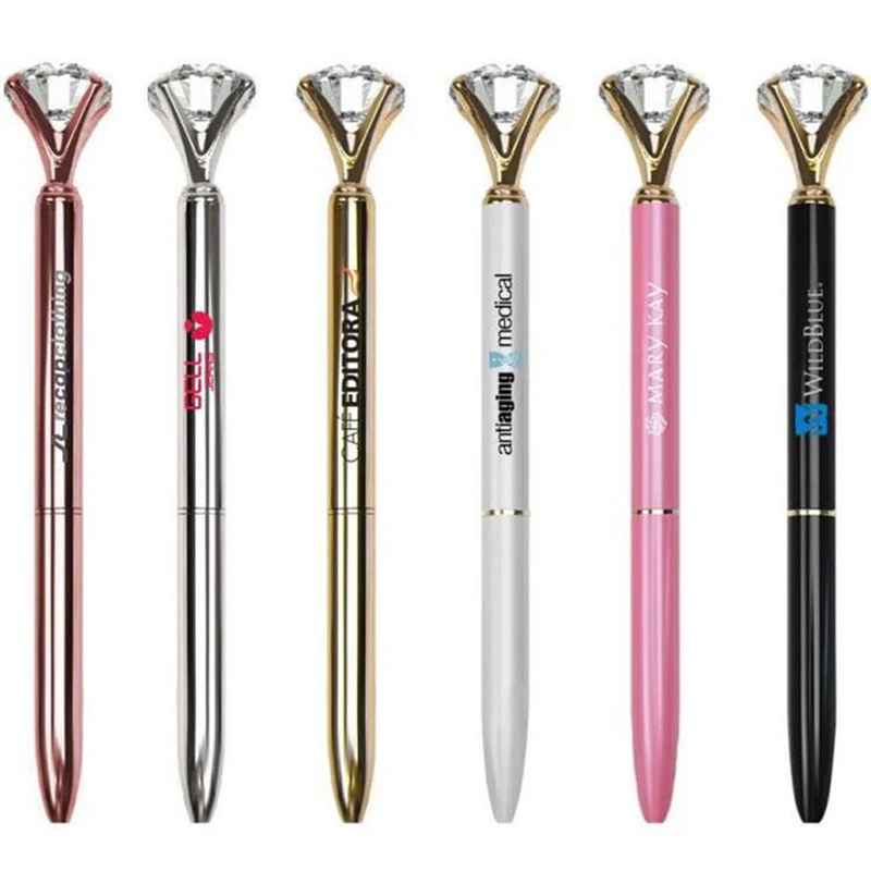 Шариковая ручка с индивидуальным логотипом 24 цвета металлическая шариковая для