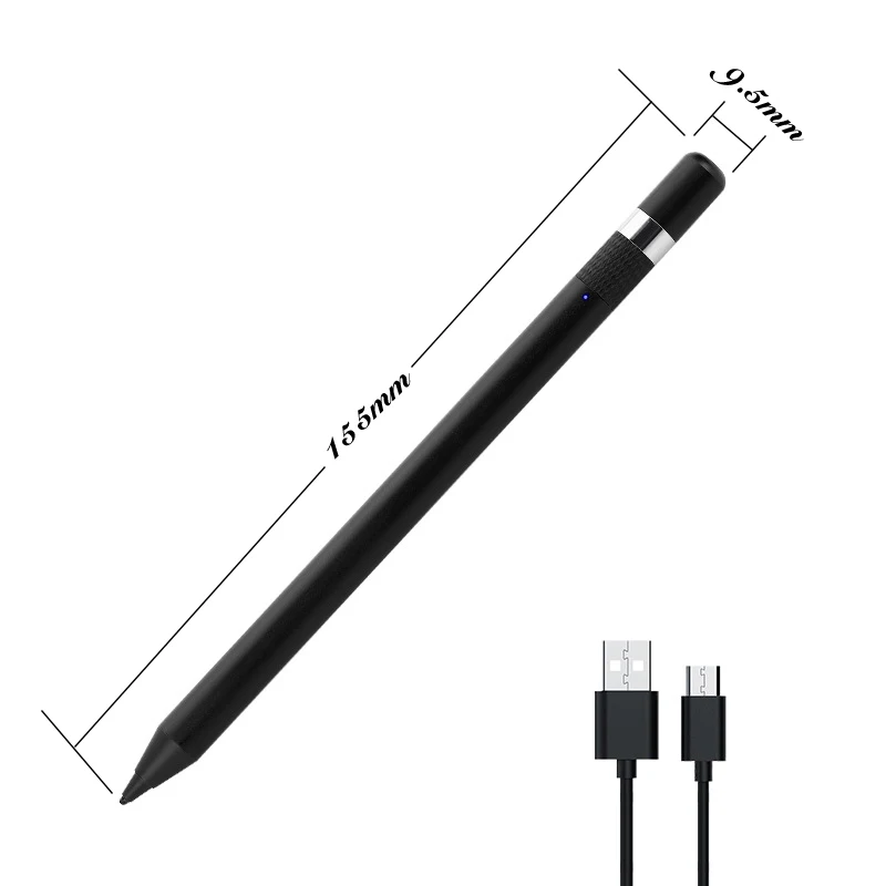 100pcs For iPad Pencil with Palm Rejection Active Stylus Pen for Apple 2 1 iPad Pro 11 12.9 2020 2018 2019 6th 7th Custom logo