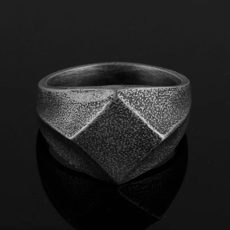 Модные мужские и женские простые геометрические Викинги из титановой стали в