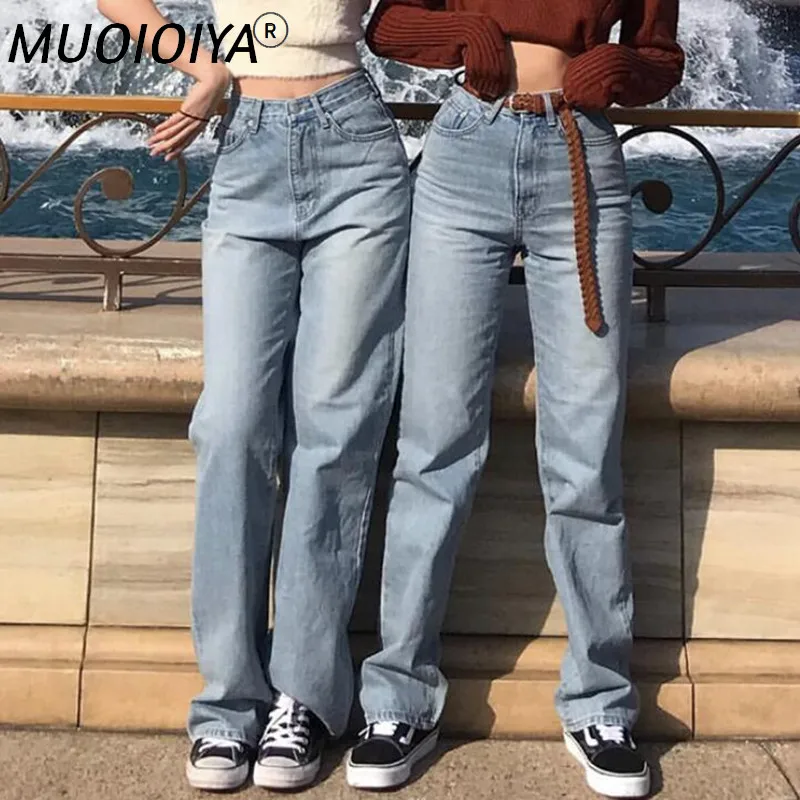 

Baggy Jeans Denim Brand Korean Mom Jeans High Waist Vintage Boyfriend Jeans For Women Pants Wide Leg Fashion Loose Trousers Lady
