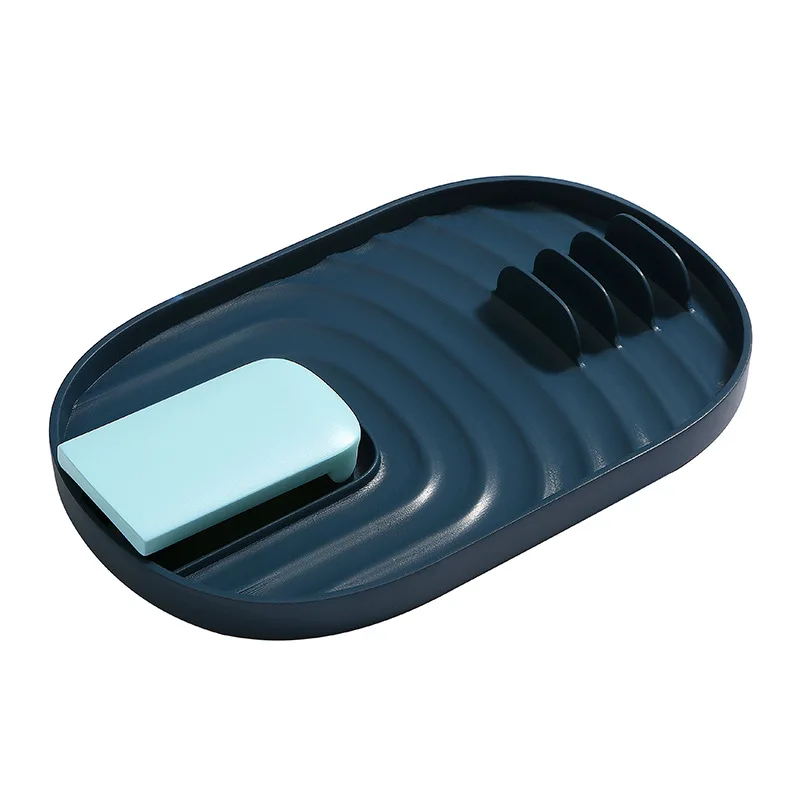 

Multifunction Stand Containers Complements Tool Spatula Ladle Shelf Spoon Rest Rack Cover Strainer Pad Kitchen Pot Lid Holder