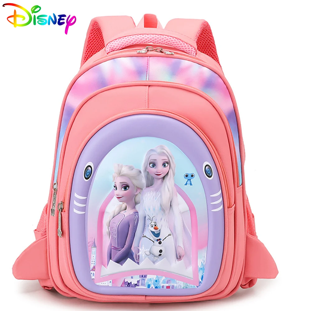 

Детский рюкзак Disney для детей, водонепроницаемая школьная сумка для девочек и малышей, с героями мультфильмов, «холодная принцесса, Эльза»