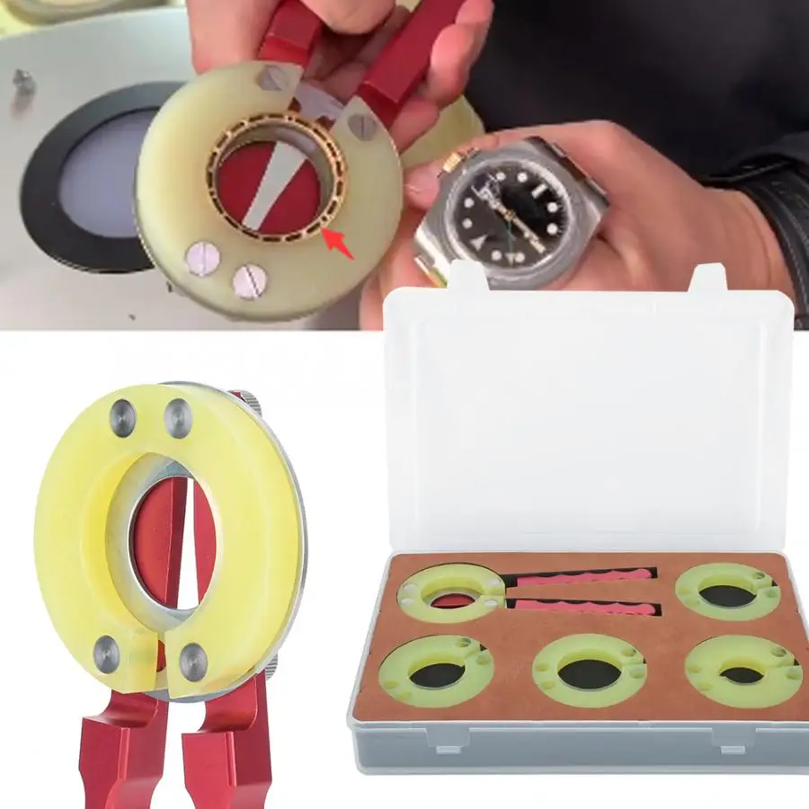 Профессиональная вставка для часов Открыватель кольца ободок стеклянного
