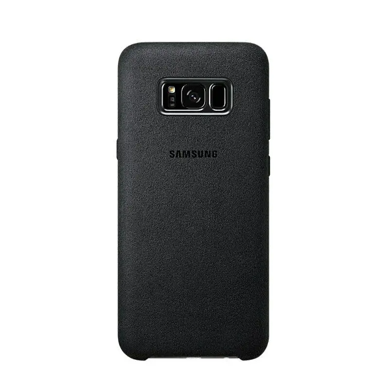 Для samsung Galaxy S8/S8 Plus замшевый кожаный чехол против отпечатков пальцев защитный чехол для samsung S8 роскошный