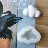 3d silicone clouds shape aromatherapy candle molds cute jewelry soap making handcraft ornaments tool diy moule resin bougie