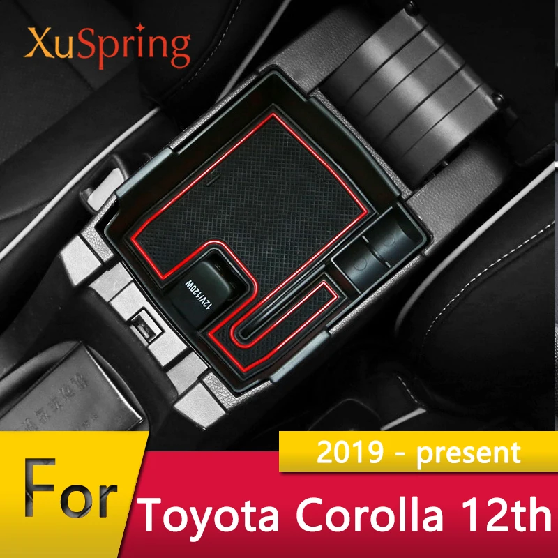 

Car Console Armrest Container Storage Box Refit for Toyota Corolla 2019 2020 2021 E210 12th Stowing Tidying