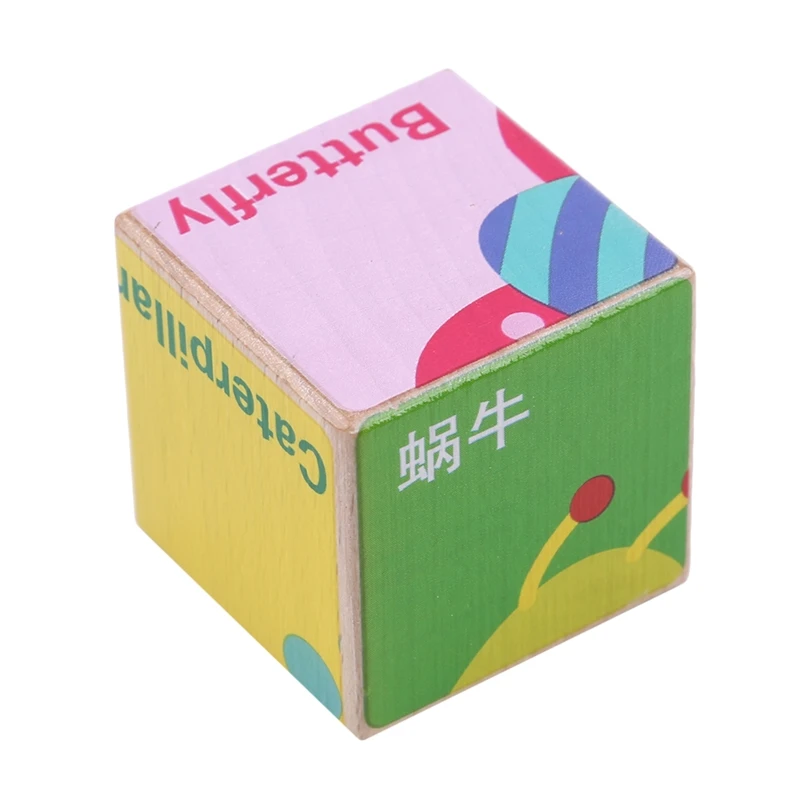 Детские игрушки строительные 3D деревянные головоломки для детей Ранние