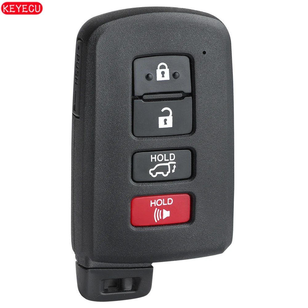 

KEYECU умный ключ FSK 312 МГц/314 МГц 315 МГц 433 МГц 8A для Toyota Highlander Limited HYQ14FBA - 2110 P/N: 89904-0E120 / 2110 8A