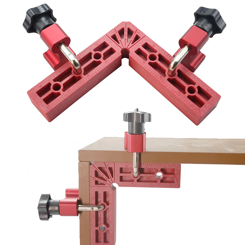 120/140 мм Деревообработка 90 градусов l образное вспомогательное крепление Угловые