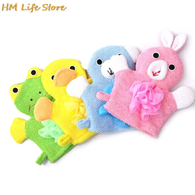 

5 Colors Cute Children Baby Shower Bathing Bath Towel Animals Style Shower Wash Cloth Towels
