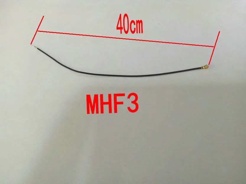 500 шт. RF IPX IPEX MHF3 MHF 3 коннектор отрезок коаксиальный Джампер кабель 40 см