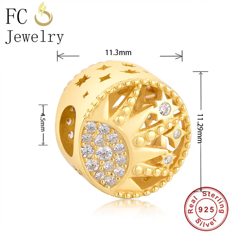 FC ювелирные изделия Подходит для оригинального браслета Pandora 100% Серебро 925 пробы