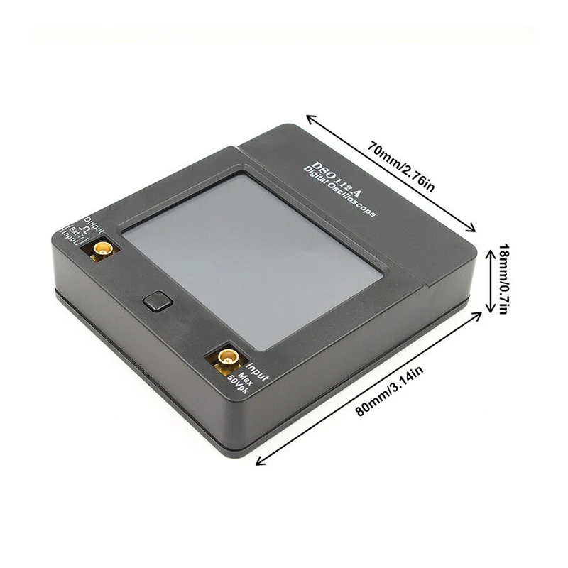 Цифровой мини-осциллограф DSO112A TFT портативный USB-осциллограф с сенсорным экраном 2